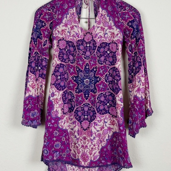 Spell Kiss The Sky Mini Dress in Violet Rare - Picture 11 of 12